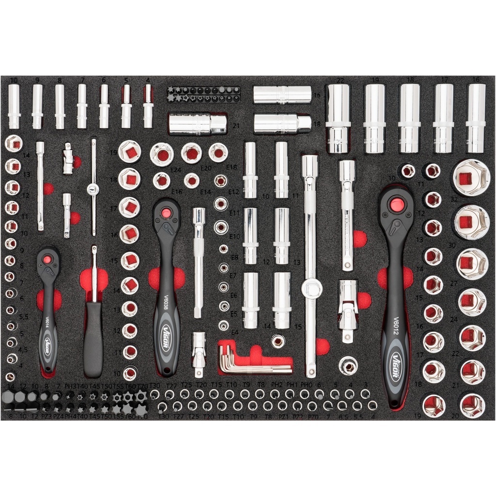 Socket tool set (V4188, VIGOR)