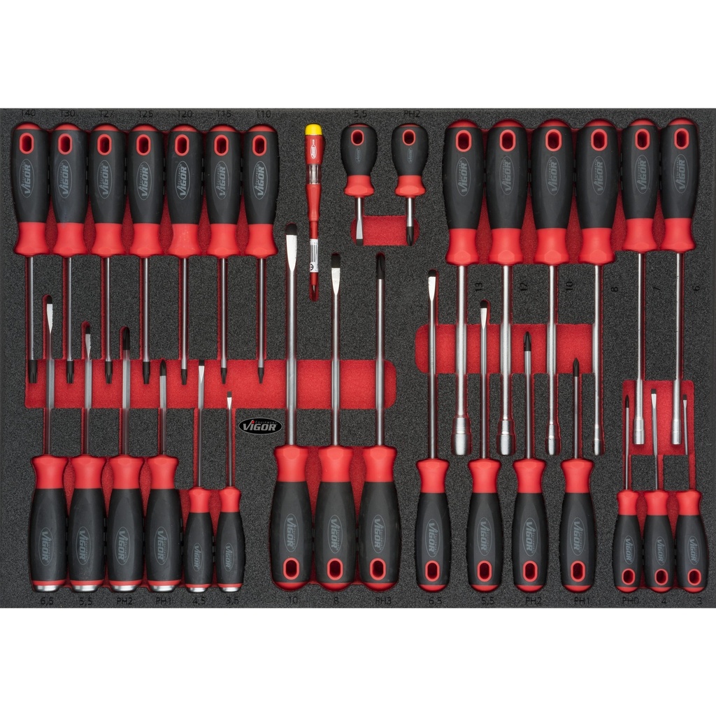 Screwdriver set V4230, VIGOR