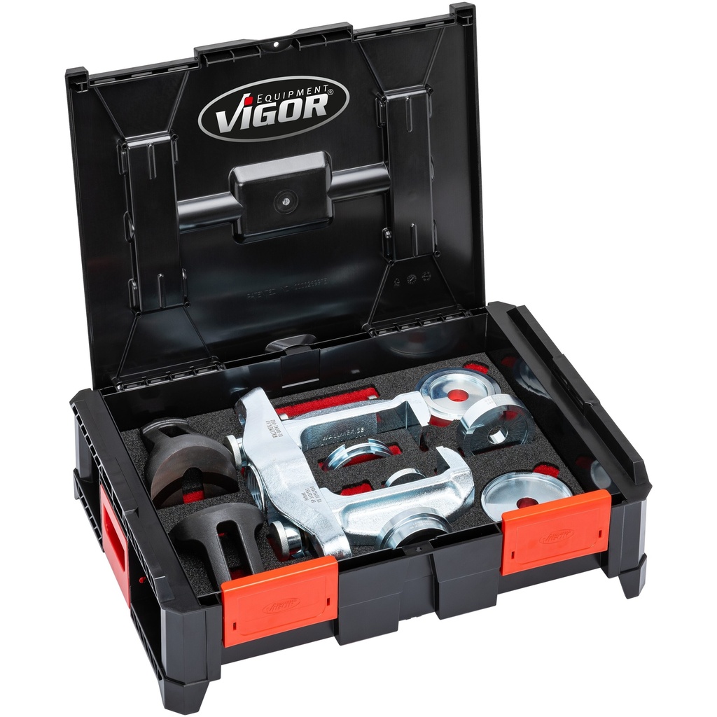 Compact wheel bearing removal / installation set (V4680, VIGOR)