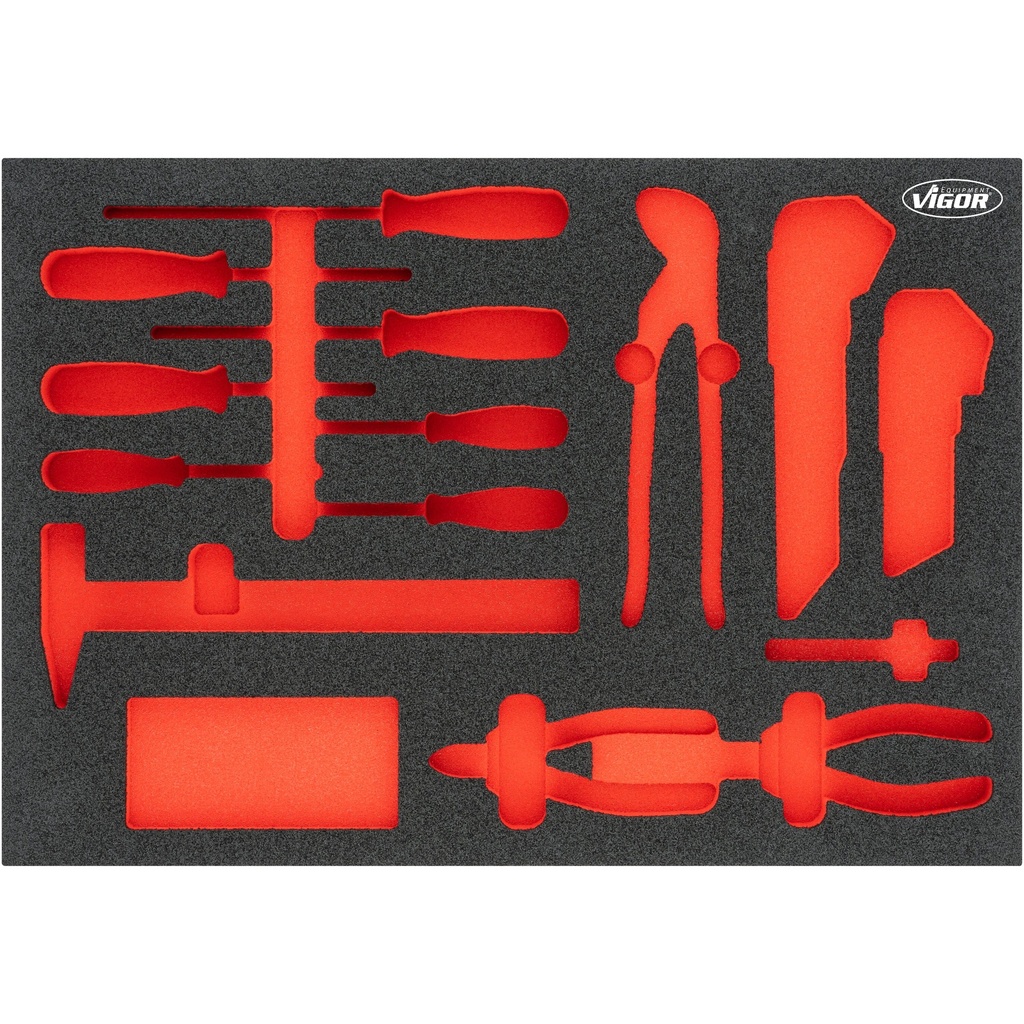 Soft foam insert, empty V5111N-L, VIGOR