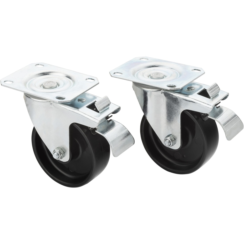 Swivel castor ∙ with locking brake V5180, VIGOR