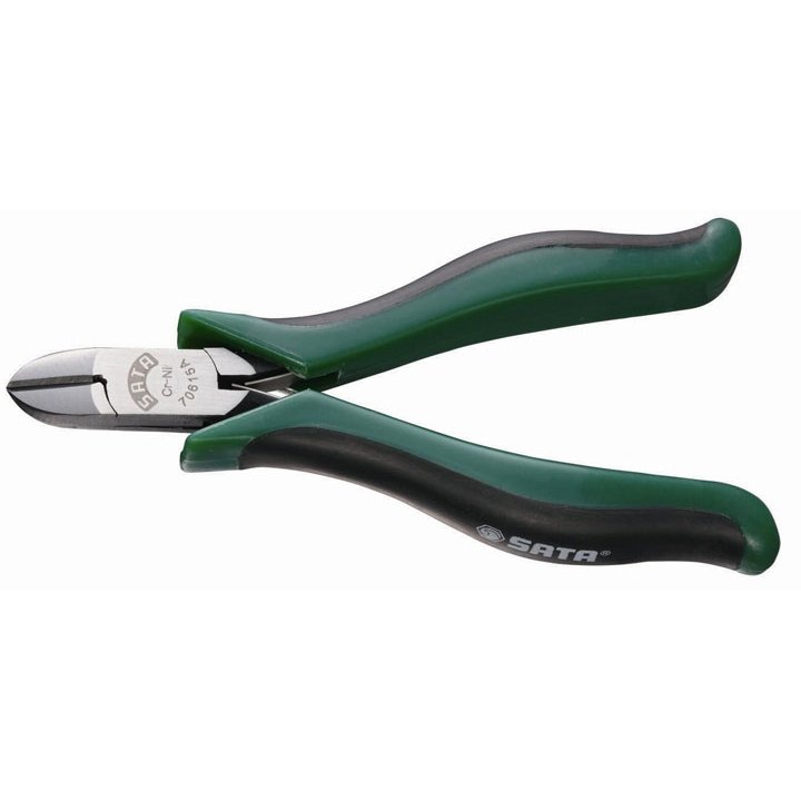 ⬡ Mini diagonal cutting pliers 100mm (S70615A, SATA)