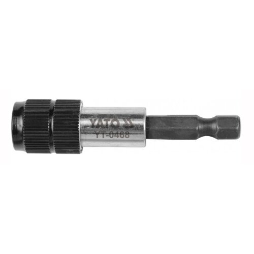 ⬡ Magnetinis antgalių laikiklis su fiksavimu 1/4" 60mm (YT0468, YATO)