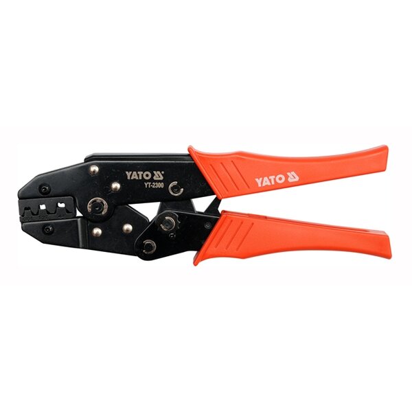 ⬡ Ratchet crimping pliers (YT2300, YATO)