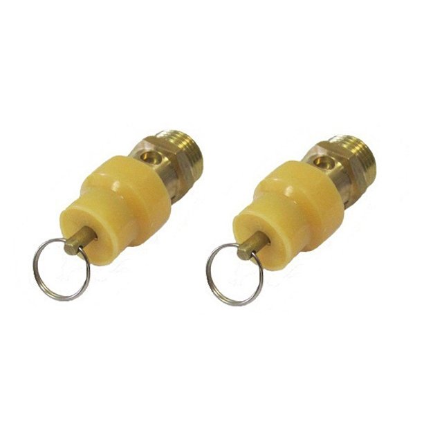 ⬡ Safety valve 0-12.5 bar, spare part 3/8", for compressor 0-12.5 bar (MZBAV05, MZB)