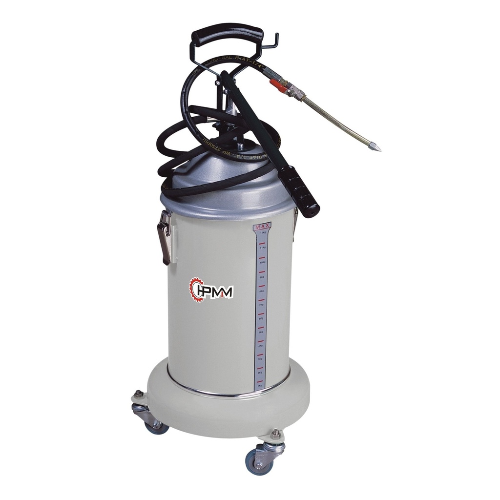 ⬡ Grease pump with wheels 13kg (HG68012, HPMM)