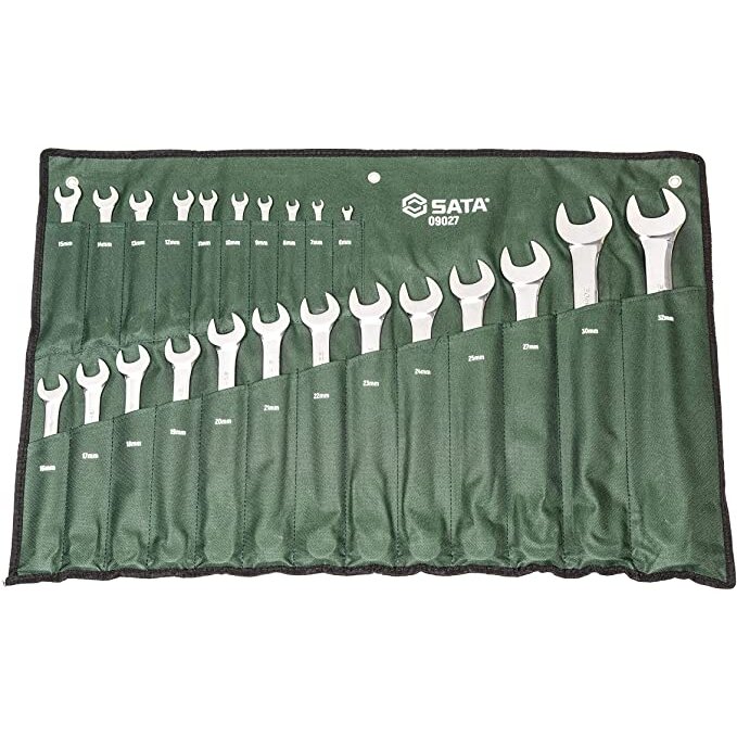 ⬡ Combination wrench set 23pcs. (6-32) (S09027, SATA)
