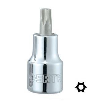 ⬡ Galva ar TORX uzgali 3/8" 50L (ar caurumu centrā) T-55 (S22603, SATA)