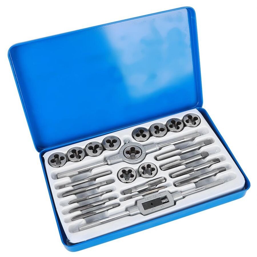 ⬡ Taps and dies set 24pcs. M5-M12 (C145)