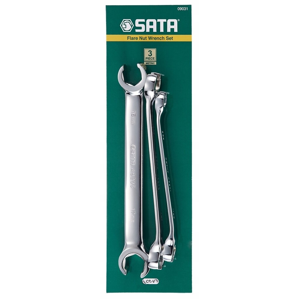 ⬡ Flare nut set 3pcs. (S09031, SATA)
