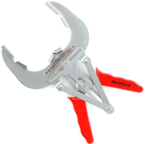 Piston ring compressor pliers (40-100 mm), AutoDelo (40062, BALTWERK)