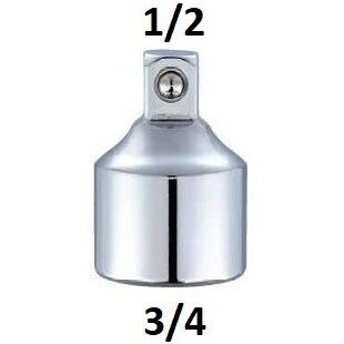 ⬡ Adapter 3/4"(F) - 1/2"(M) (S16908, SATA)