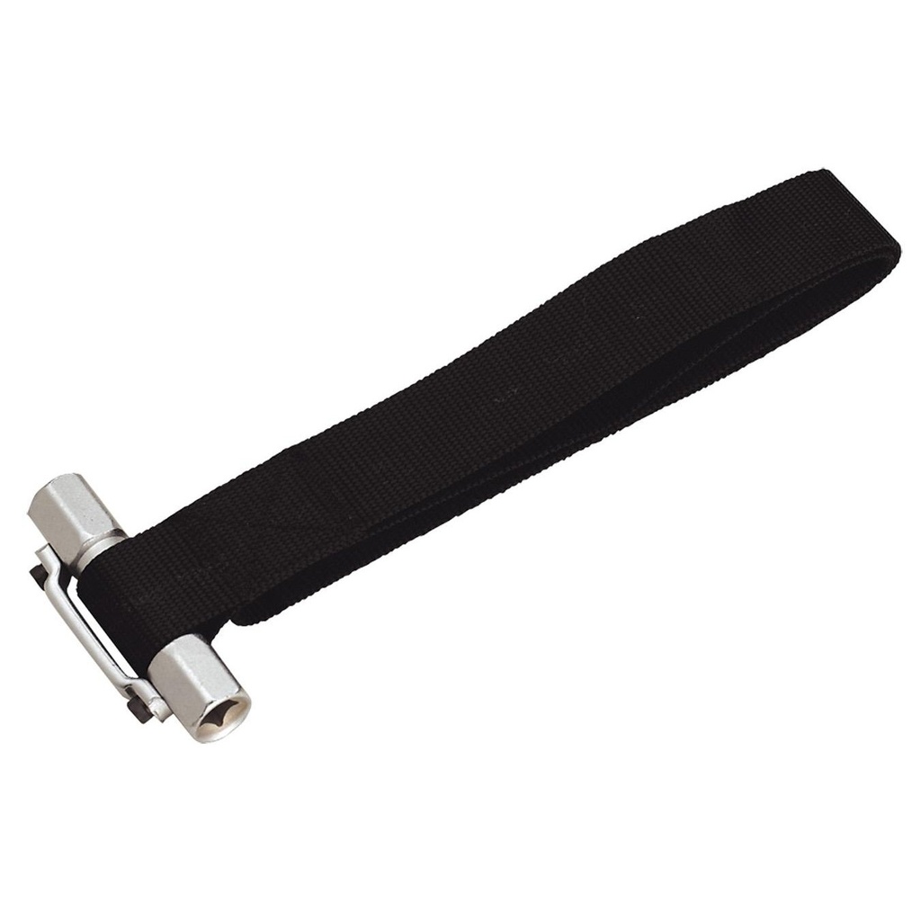 ⬡ Diržinis alyvos filtro raktas 3/8" ir 1/2" (AT1140, ELLIENT TOOLS)