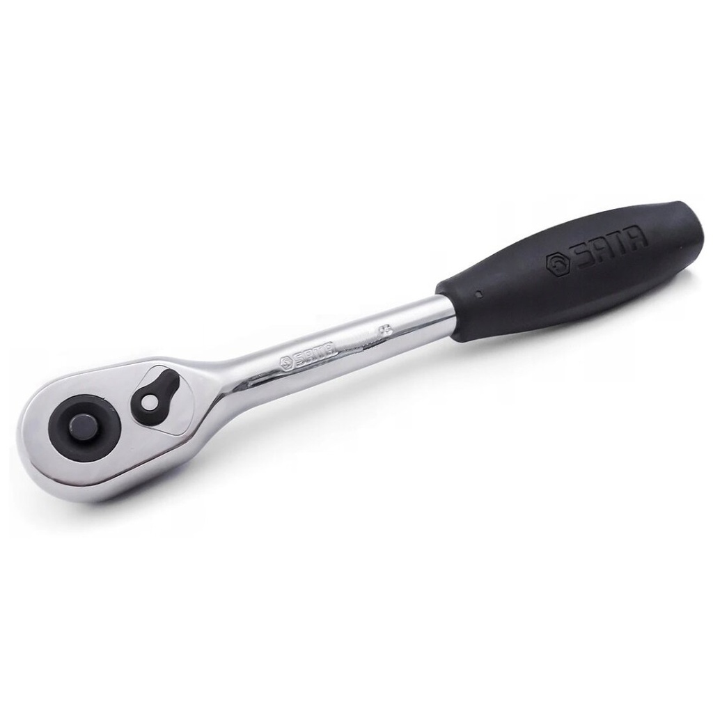 ⬡ 1/4" Dr. Quick-release ratchet (tear drop) 130mm (S11906, SATA)