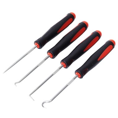 ⬡ Pick & hook set 4pcs. Mini (AT5006, ELLIENT TOOLS)