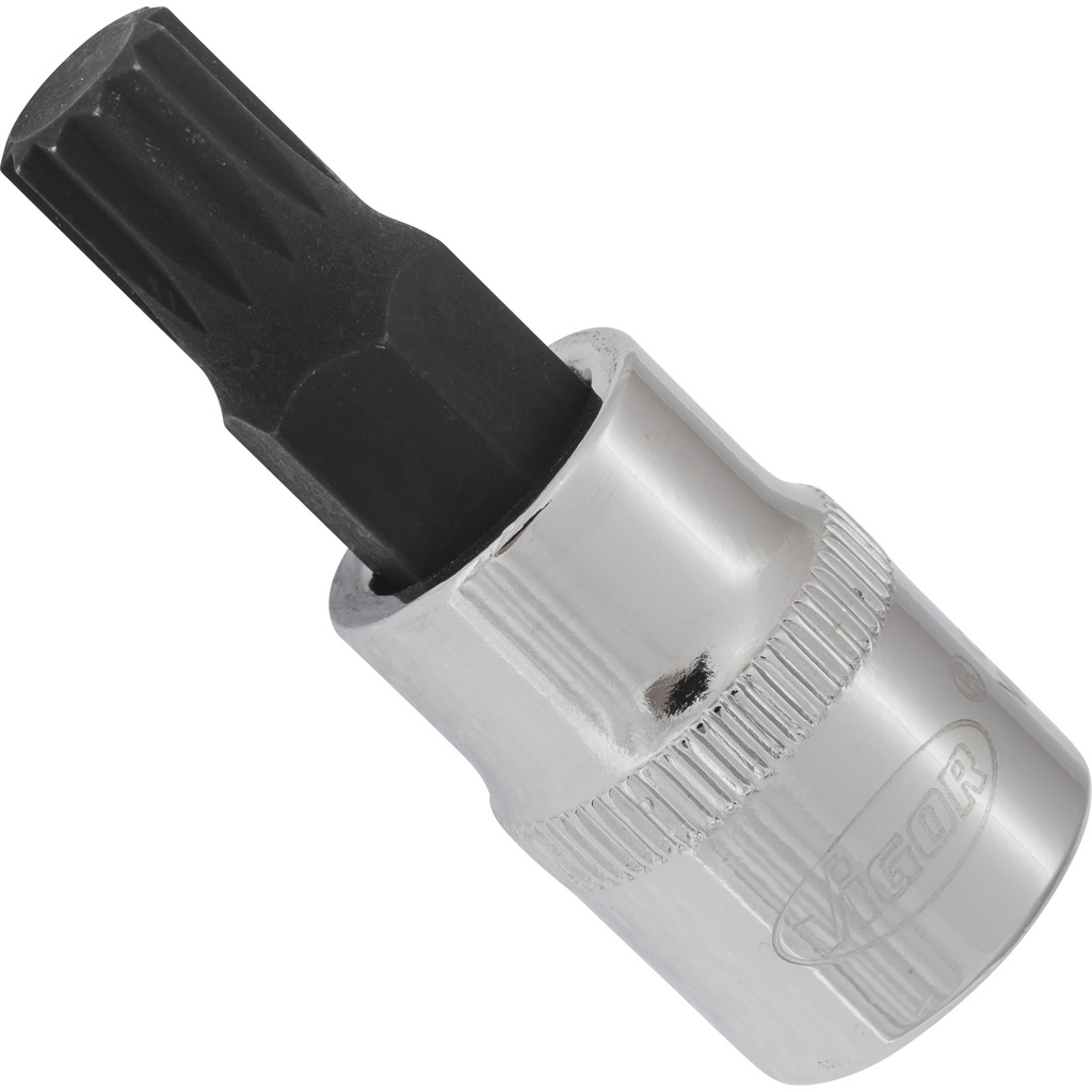 Galvutė su antgaliu XZN M9, 3/8 col., 48 mm V6109, VIGOR