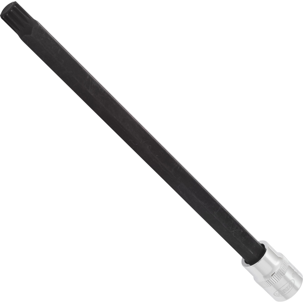 Screwdriver socket bit 3/8 in. XZN, 193 mm, V6128, VIGOR