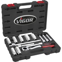 Shock absorber tool set (V6452, VIGOR)