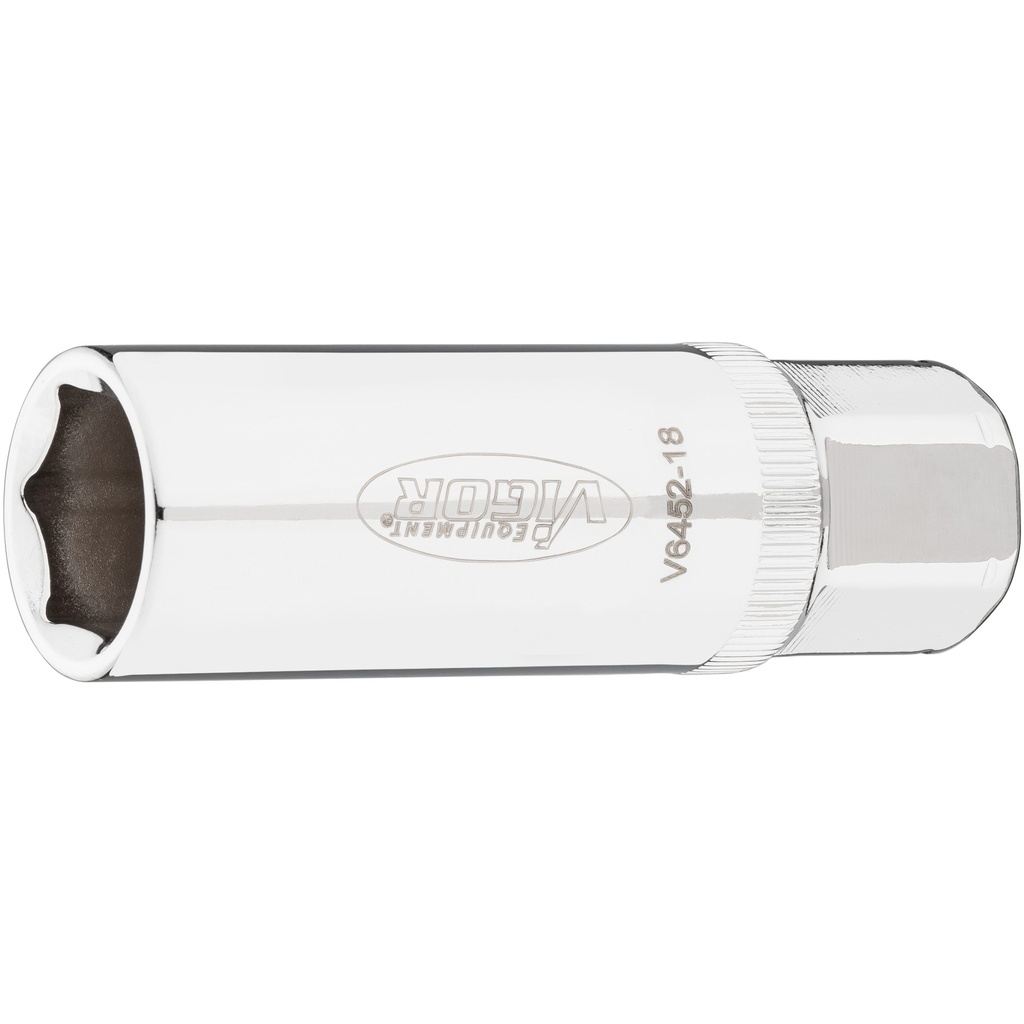 Uzgriežņu galviņa 18 mm amortizatoru instrumentu komplektam V6452 (V6452-18, VIGOR)