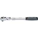 Telescopic reversible ratchet with hinge joint (V6612N, VIGOR)