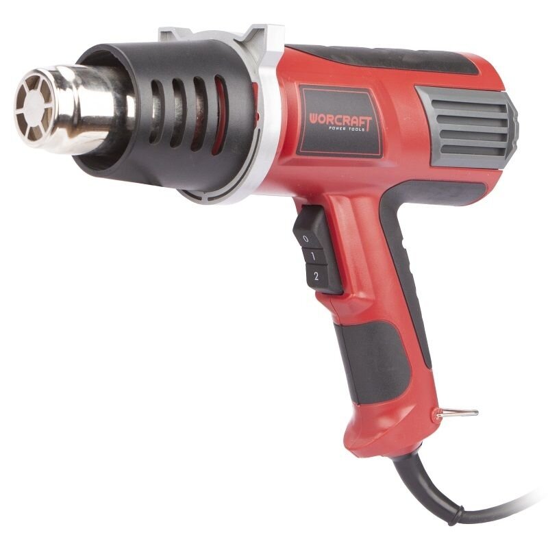 ⬡ Hot air gun set 4pcs.  WORCRAFT (HG20600, WORCRAFT)