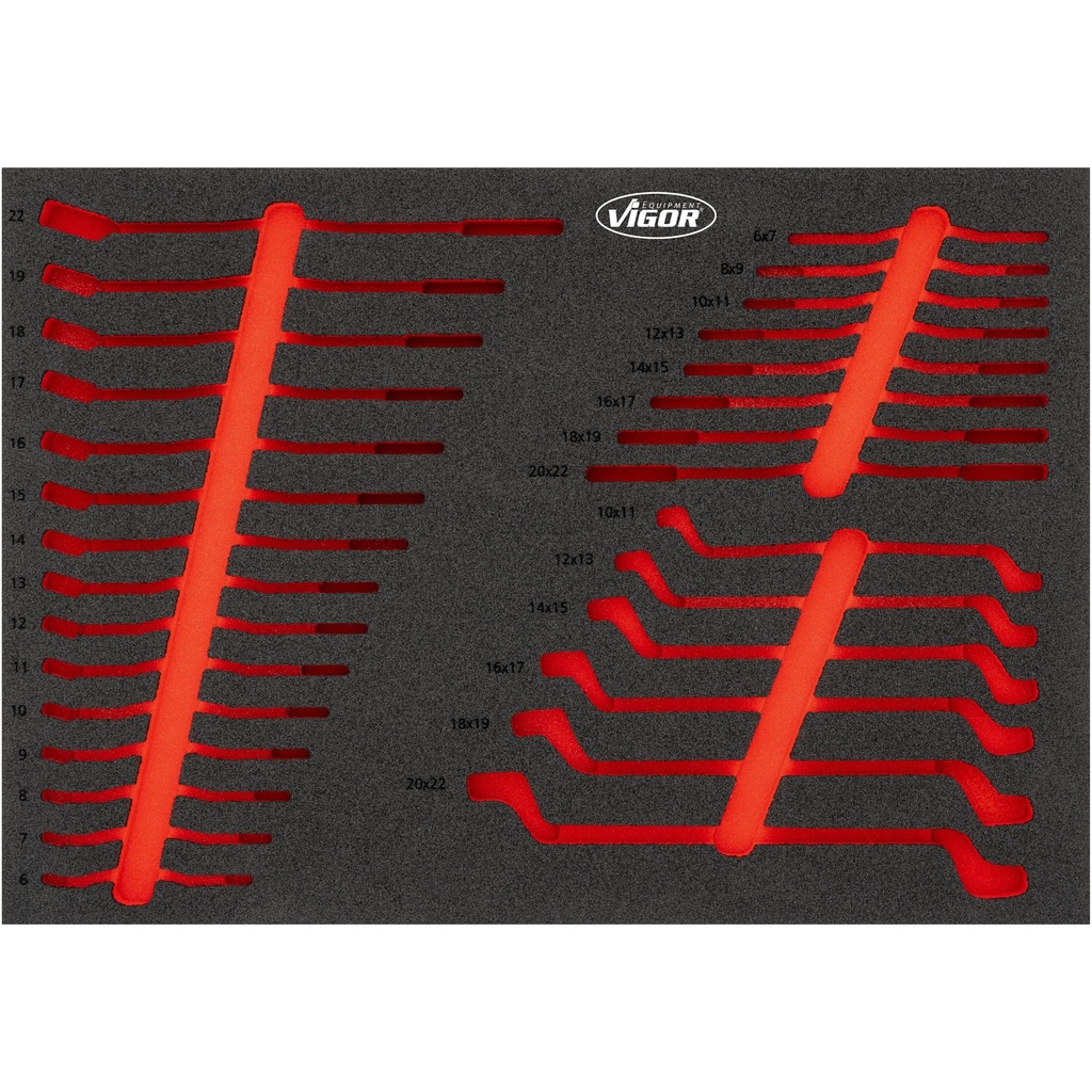 Wrench insert, empty, L (V6726N-L, VIGOR)