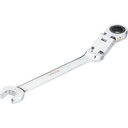 Double-joint ratcheting combination wrench, 11 mm (V6752-11, VIGOR)