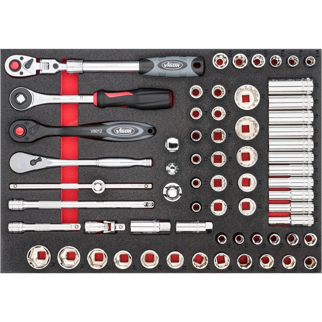 Socket set (V6822, VIGOR)