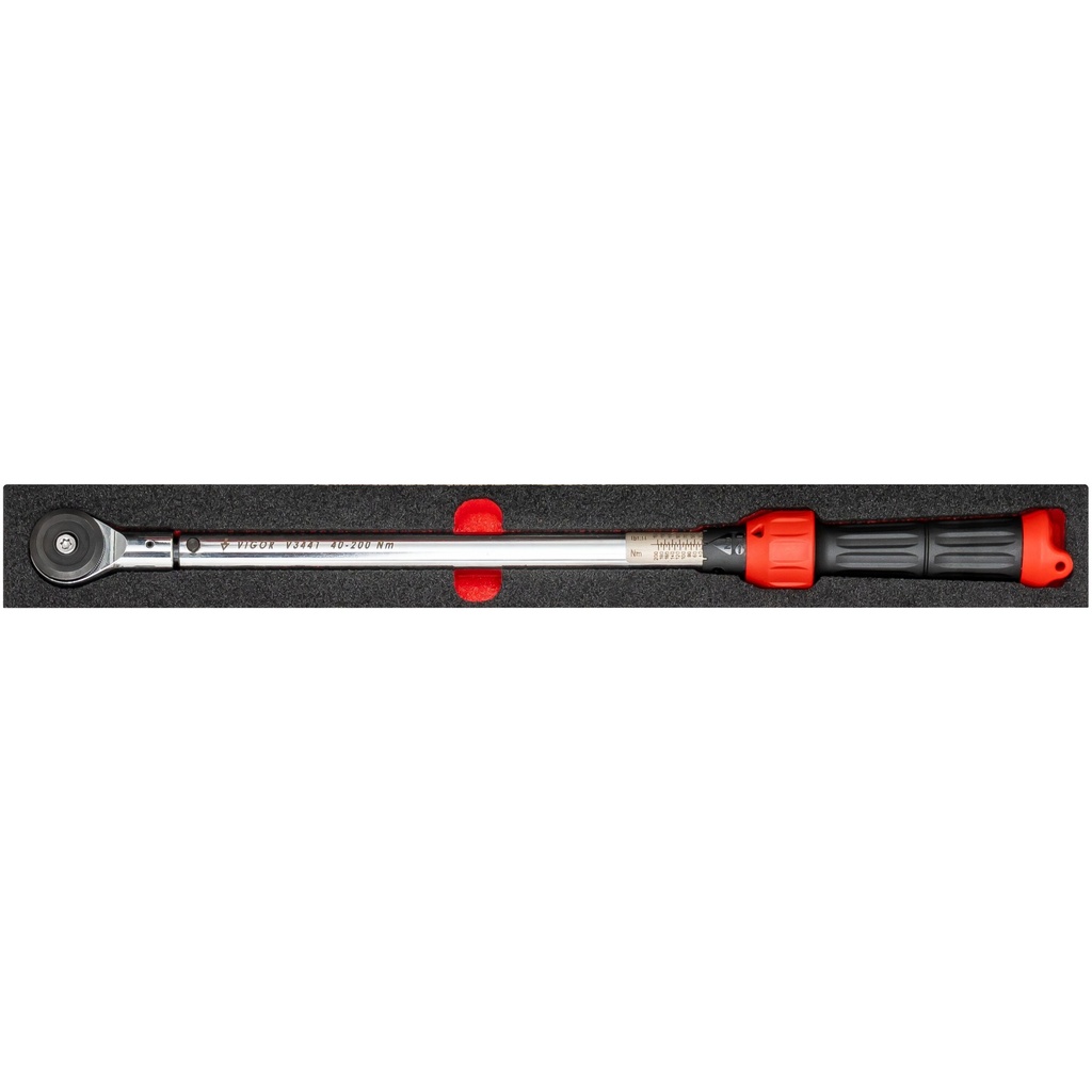 Torque wrench insert ∙ including 40 – 200 Nm torque wrench V6831, VIGOR