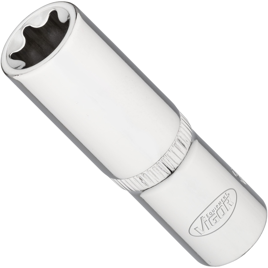 E-TORX socket, long E16, 3/8 inch V7014-16, VIGOR