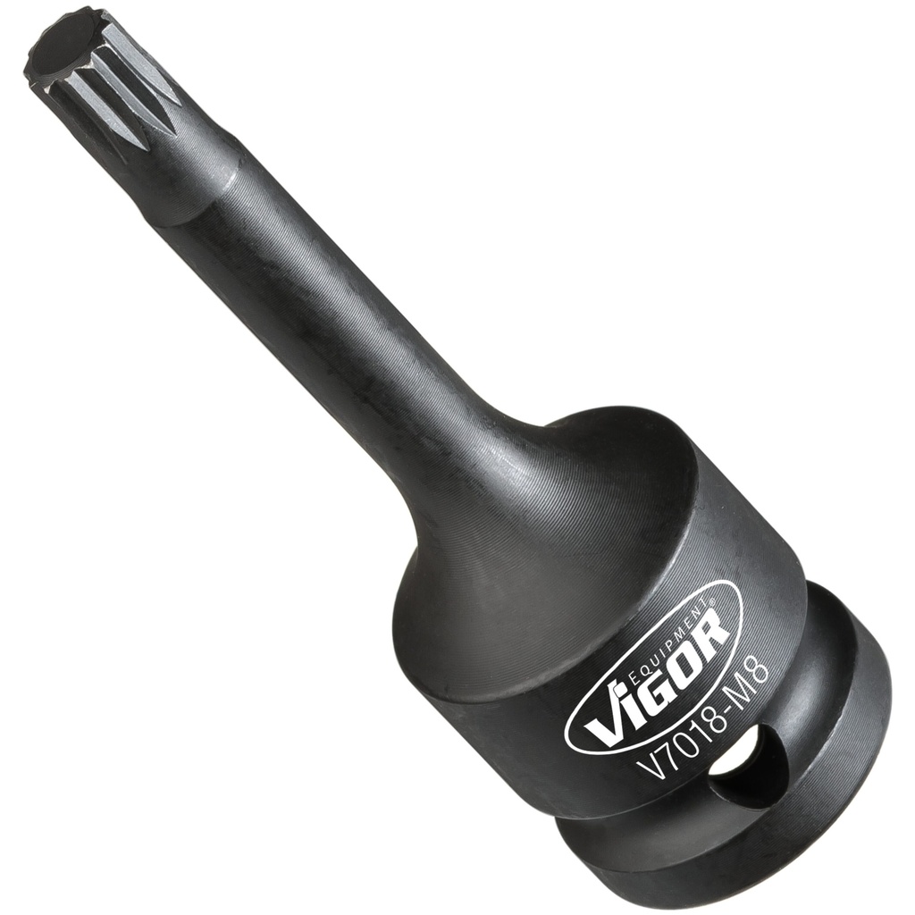Impact wrench screwdriver bit (V7018-M8, VIGOR)