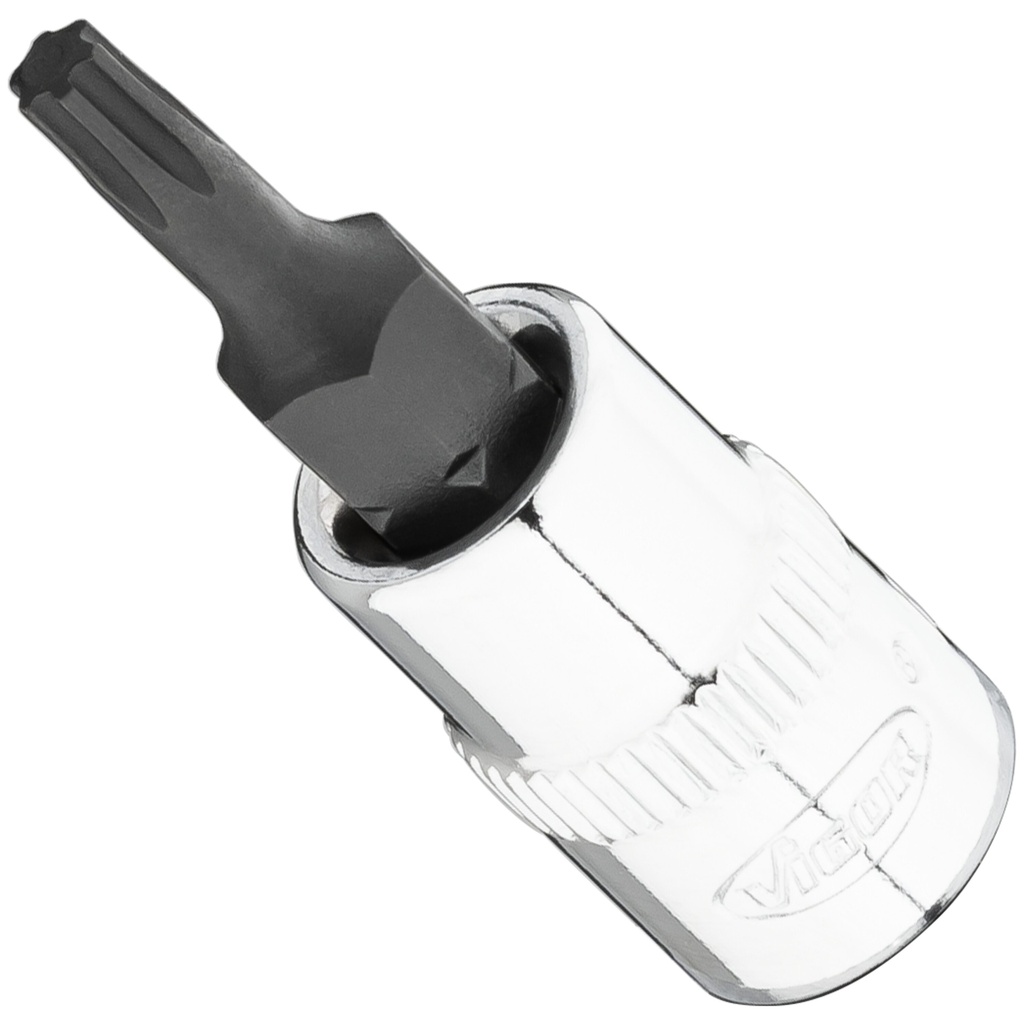 TORX PLUS bit socket IP15, 1/4 inch drive, V7037-IP15, VIGOR