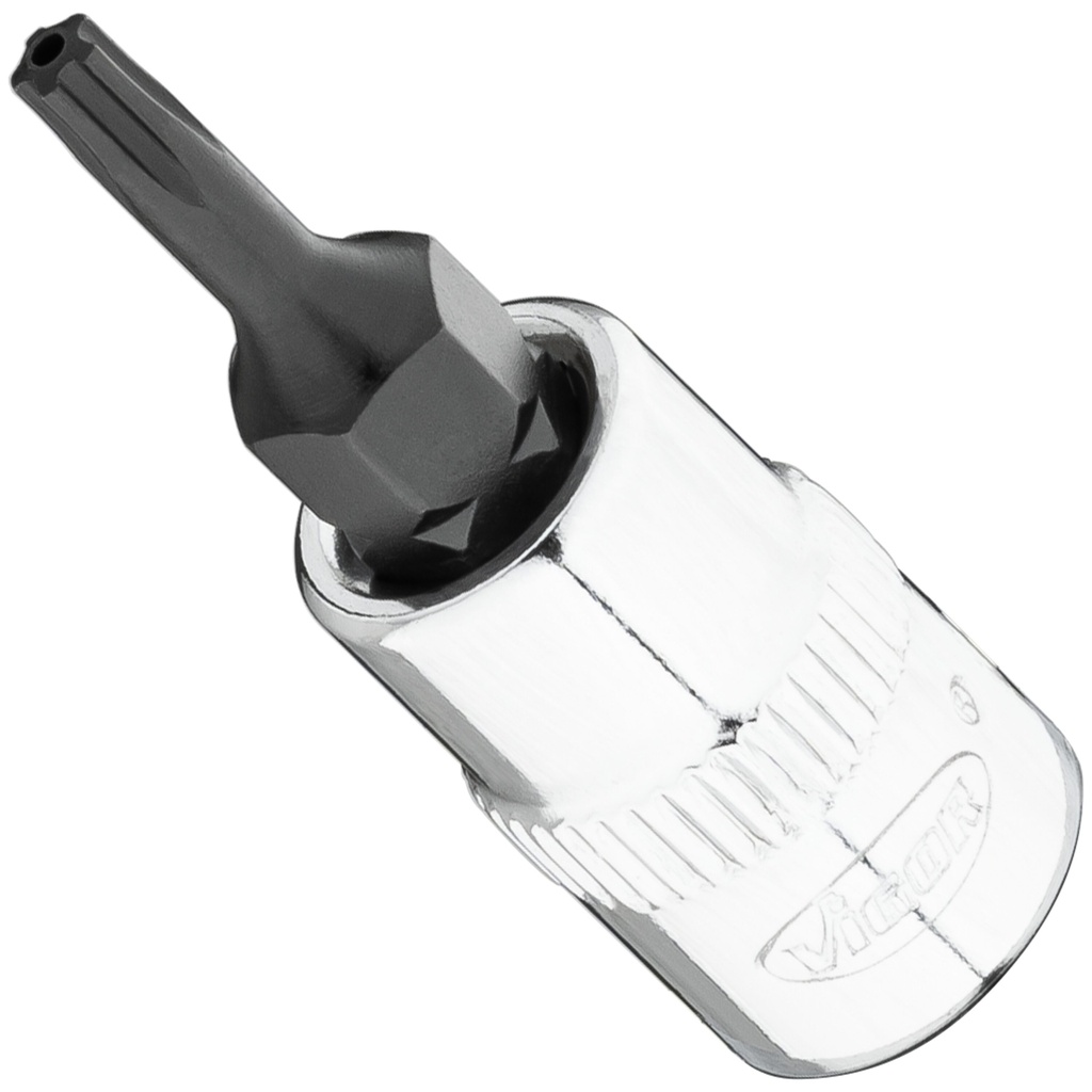 Tamper-resistant bit socket TORX PLUS IPR10, 1/4 in. (V7037-IPR10, VIGOR)