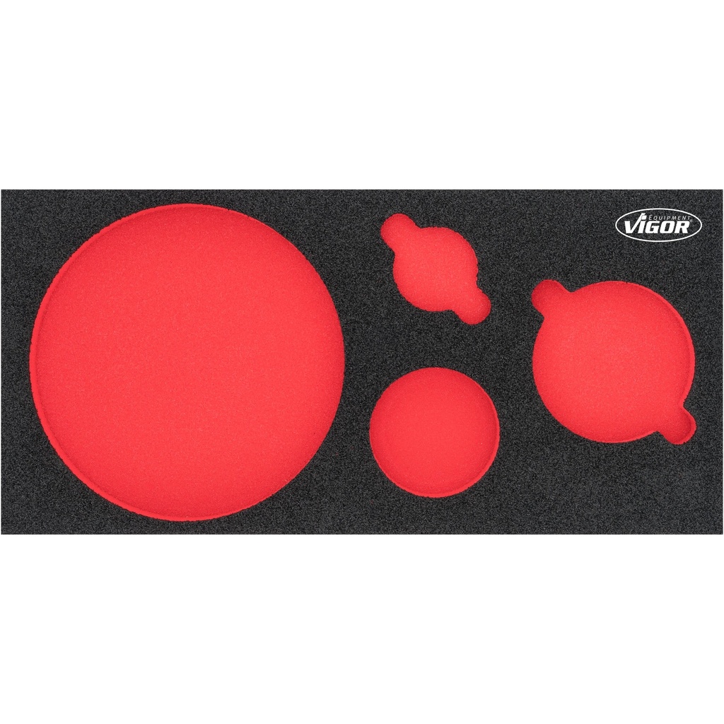 Soft foam insert, empty (V7263-L, VIGOR)