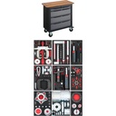 Mobilais darbgalds XL sērija, ar speciālo instrumentu komplektu (V7276, VIGOR)