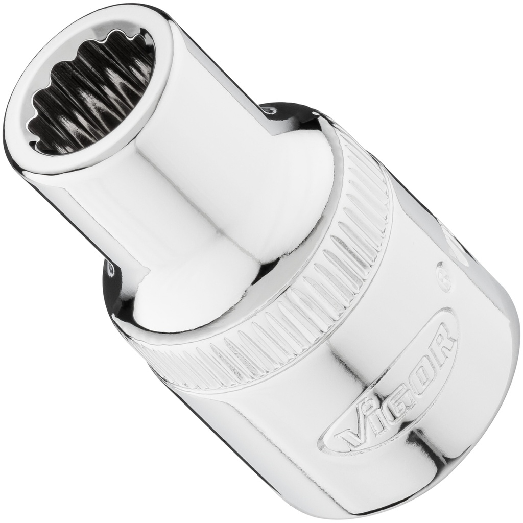Socket 1/2 in. 9 mm V7512-9, VIGOR