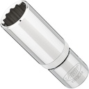 Long socket 18 mm, 1/2 in. V7512L-18, VIGOR