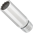 Long socket 12 mm, 1/4 in. V7514L-12, VIGOR