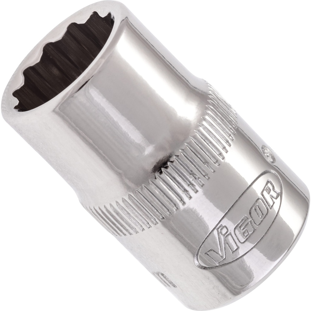 Divpadsmitstūru muciņa 11 mm, 3/8 collas, V7538-11, VIGOR