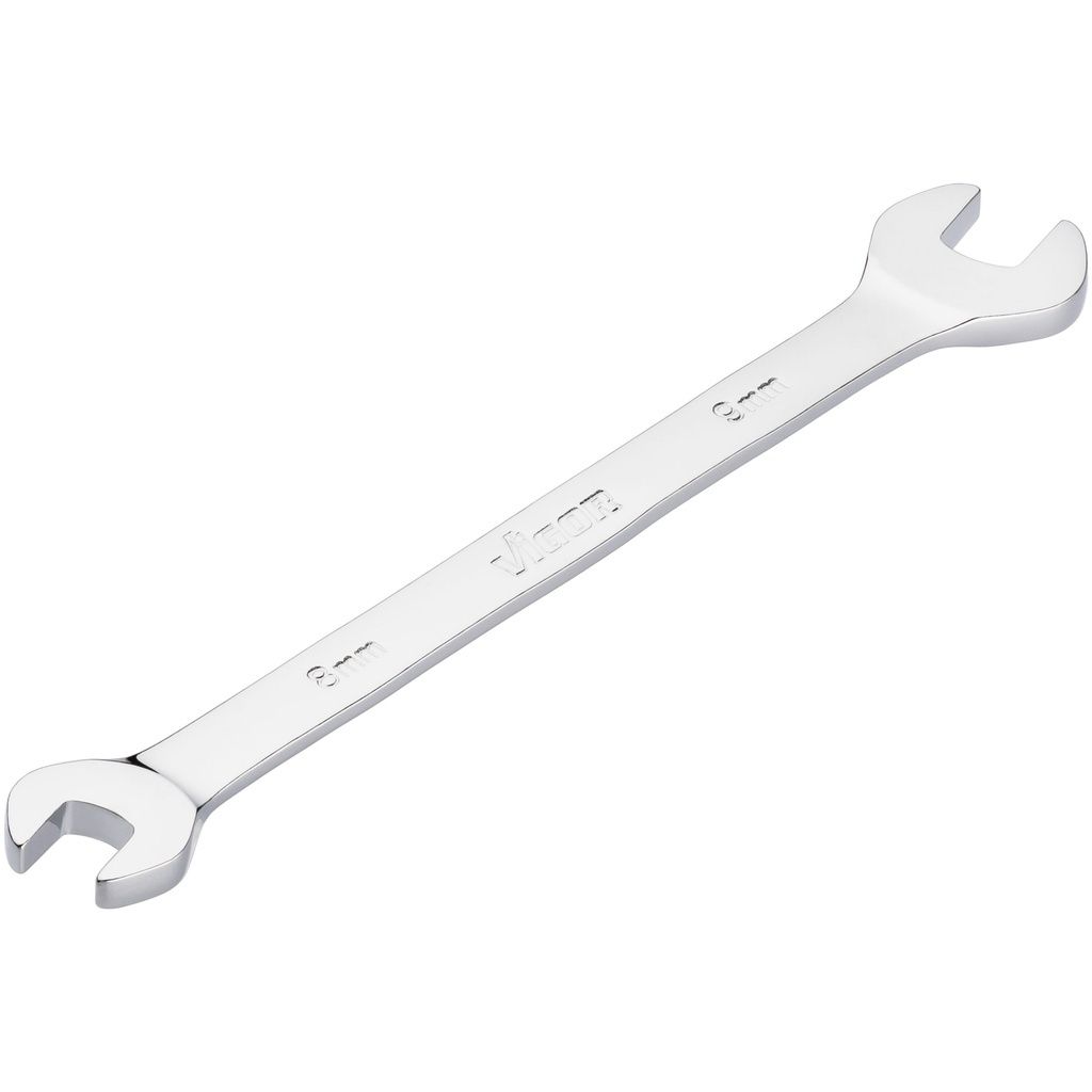 Double open-end wrench, 8 × 9 mm (V7730-8X9, VIGOR)