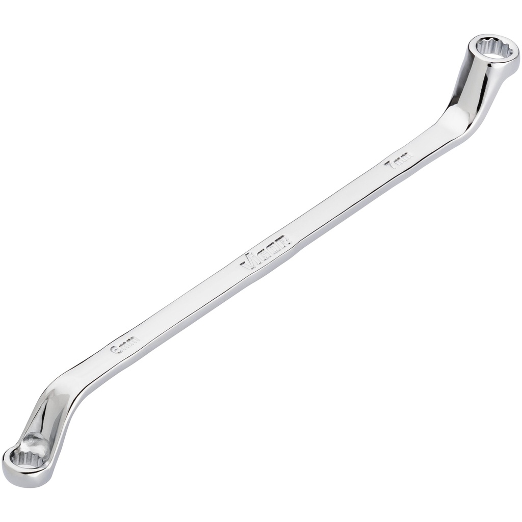 Double box-end wrench, 6 × 7 mm (V7750-6X7, VIGOR)