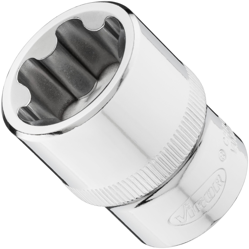 T+ socket, EP profile 1/2 in., size E26+ (V7920-EP26, VIGOR)