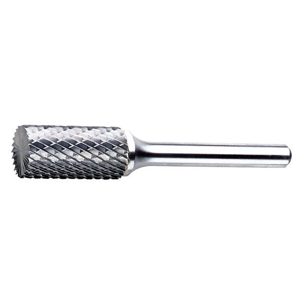 ⬡ Kietmetalio sukamoji freza B formos cilindras (ZYAS) su galiniu pjovimu Ø12,7 x 25 mm (GB812256)