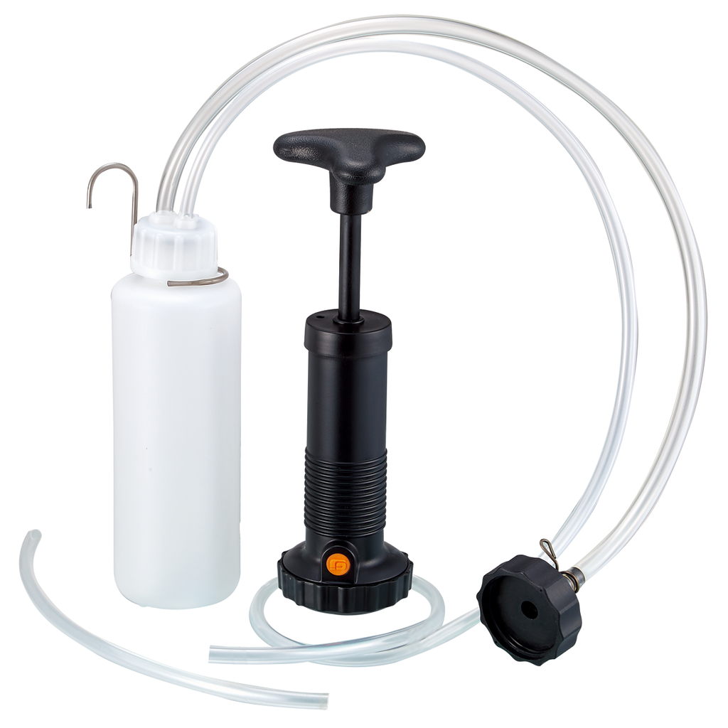 ⬡ Brake bleeder kit by hand pump (CJ215, ÖLBOX GMBH)