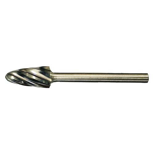 ⬡ Carbide rotary burr shape F nosed tree (RBF) (for aluminium) Ø9.6 x 19mm (GF610203)