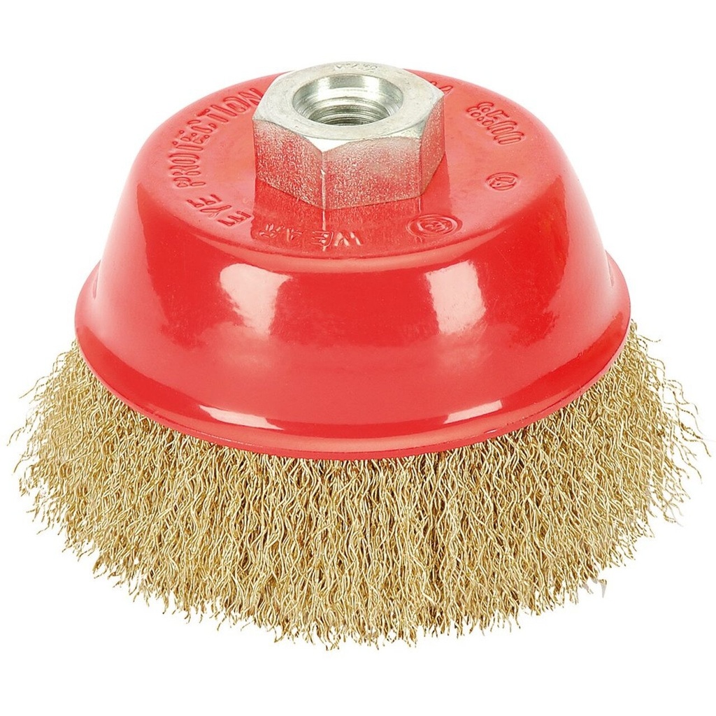⬡ Crimped wire cup brush Ø 100mm (YL250100)