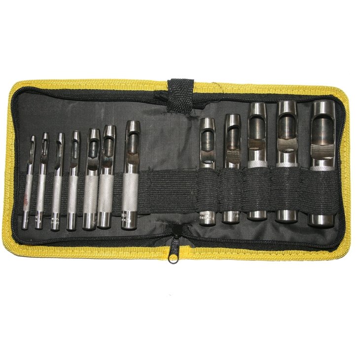⬡ Punch set 12pcs. (CL800312, CHANGLU TOOLS)