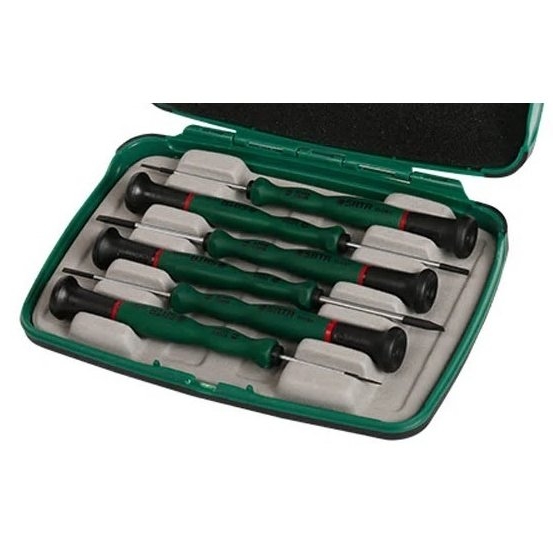 ⬡ Atsuktuvų TORX precizinis rinkinys 7 vnt. (S09315, SATA)