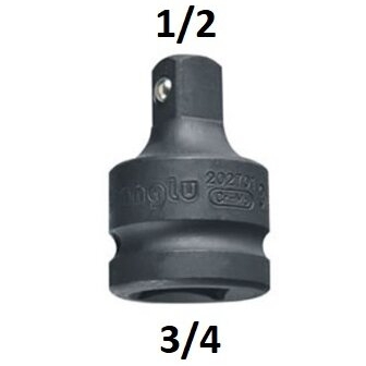 ⬡ Smūginis adapteris 3/4" (CL202701, CHANGLU TOOLS)