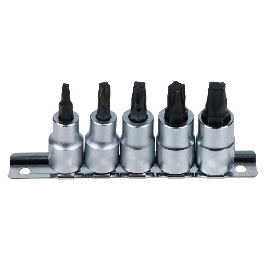 ⬡ 3/8" Dr. Bit socket set (Mortorq) 5pcs (SW1907, ELLIENT TOOLS)